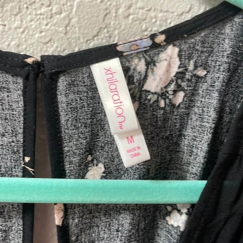 Xhilaration Floral Jumpsuit - Picture 4 of 5